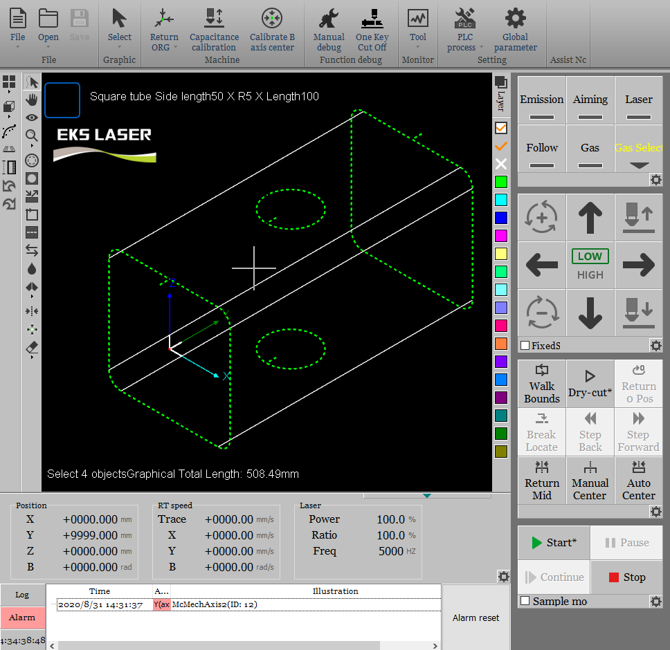 Tube pro- Cypcut3000